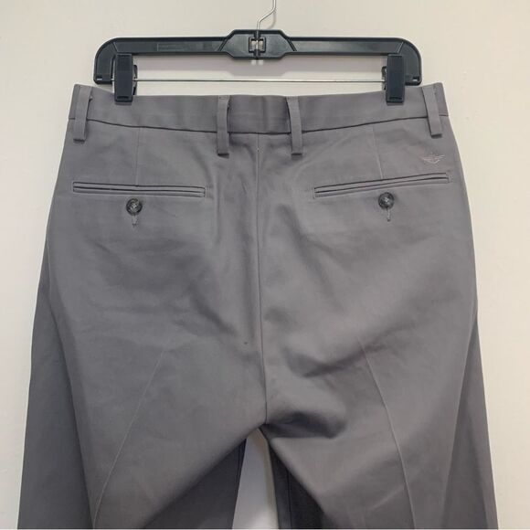 Dockers Slim Fit Men's Grey Pants 31x30 - Picture 5 of 6
